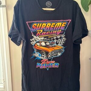 Supreme Racing Black T-Shirt
